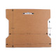 Karta papierowa natural 14x16,3 cm z wycięciem - Naturalny brąz (100 Sztuki) Karta papierowa natural 14x16,3 cm z wycięciem - Naturalny brąz (100 Sztuki)
