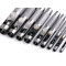Ensemble de poinçons creux pour tissu et cuir - Nickel (1 Ensemble)