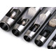 Hollow punch set for fabric and leather - Nickel (2 Sets) Hollow punch set for fabric and leather - Nickel (2 Sets)