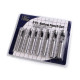 Hollow punch set for fabric and leather - Nickel (2 Sets) Hollow punch set for fabric and leather - Nickel (2 Sets)