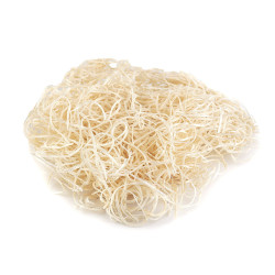 Wood wool / natural decoration grass 10 g - Ecru light (1 Bag)