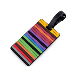 Suitcase / luggage name tag - Multicolor (1 Piece)