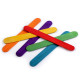 Wooden crafting spatula / multicolor sticks 1.8x15 cm - Mix (48 Pieces) Wooden crafting spatula / multicolor sticks 1.8x15 cm - Mix (48 Pieces)