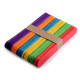 Wooden crafting spatula / multicolor sticks 1.8x15 cm - Mix (48 Pieces) Wooden crafting spatula / multicolor sticks 1.8x15 cm - Mix (48 Pieces)