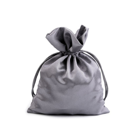 Bourse/sac cadeau satiné, 13 x 18 cm - Noir (1 Pièce) Bourse/sac cadeau satiné, 13 x 18 cm - Noir (1 Pièce)