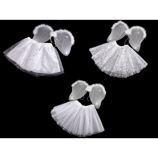 Karnevalkostüm engel - Weiß (3 Sets) Karnevalkostüm engel - Weiß (3 Sets)