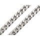 Łańcuszek płaski szerokość 11 mm, metraż - Nikiel (25 Metry) Łańcuszek płaski szerokość 11 mm, metraż - Nikiel (25 Metry)