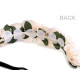 Bandeau élastique à fleurs - Blanc (2 Pièces) Bandeau élastique à fleurs - Blanc (2 Pièces)