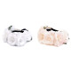 Bandeau élastique à fleurs - Blanc (2 Pièces) Bandeau élastique à fleurs - Blanc (2 Pièces)
