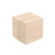 Drewniana kostka - półprodukt 4x4 cm - Naturalny (50 Sztuki) Drewniana kostka - półprodukt 4x4 cm - Naturalny (50 Sztuki)