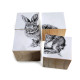 Drewniana kostka - półprodukt 4x4 cm - Naturalny (50 Sztuki) Drewniana kostka - półprodukt 4x4 cm - Naturalny (50 Sztuki)