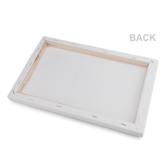 Płótno malarskie na ramie 20x30 cm - White (3 Sztuki) Płótno malarskie na ramie 20x30 cm - White (3 Sztuki)