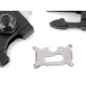 Klamra z regulatorem, gwizdkiem i kompasem szerokość 20 mm - Czarny (1 Sztuka) Klamra z regulatorem, gwizdkiem i kompasem szerokość 20 mm - Czarny (1 Sztuka)