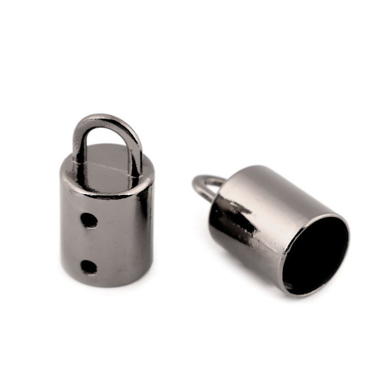 Capăt metalic șnur, ø14 mm - Auriu rose (10 Bucăți) Capăt metalic șnur, ø14 mm - Auriu rose (10 Bucăți)