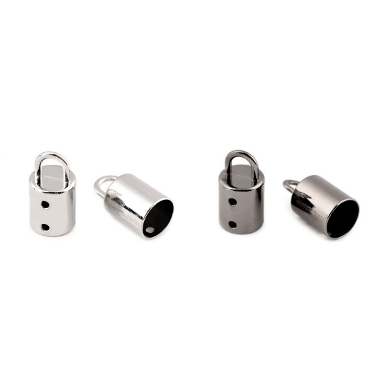 Capăt metalic șnur, ø14 mm - Auriu rose (10 Bucăți) Capăt metalic șnur, ø14 mm - Auriu rose (10 Bucăți)