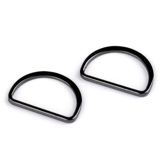 D-ring halbring breite 30 mm flach waschbar - Altmessing (100 Stücke) D-ring halbring breite 30 mm flach waschbar - Altmessing (100 Stücke)