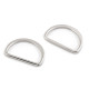 D-ring halbring breite 30 mm flach waschbar - Altmessing (100 Stücke) D-ring halbring breite 30 mm flach waschbar - Altmessing (100 Stücke)