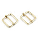 Adjustable slide square buckle width 20 mm - Gold lt. (10 Pieces) Adjustable slide square buckle width 20 mm - Gold lt. (10 Pieces)