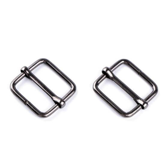 Adjustable slide square buckle width 20 mm - Gold lt. (10 Pieces) Adjustable slide square buckle width 20 mm - Gold lt. (10 Pieces)