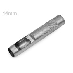 Fabric hole puncher / cutter ø14; 17; 18; 19; 20; 22 mm - Nickel (1 Piece)