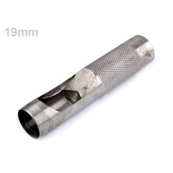 Fabric hole puncher / cutter ø14; 17; 18; 19; 20; 22 mm - Nickel (1 Piece)