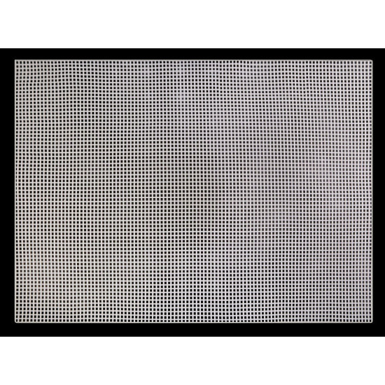Kanwa plastikowa / kratka na tapiko 42x60 cm - White (1 Sztuka) Kanwa plastikowa / kratka na tapiko 42x60 cm - White (1 Sztuka)