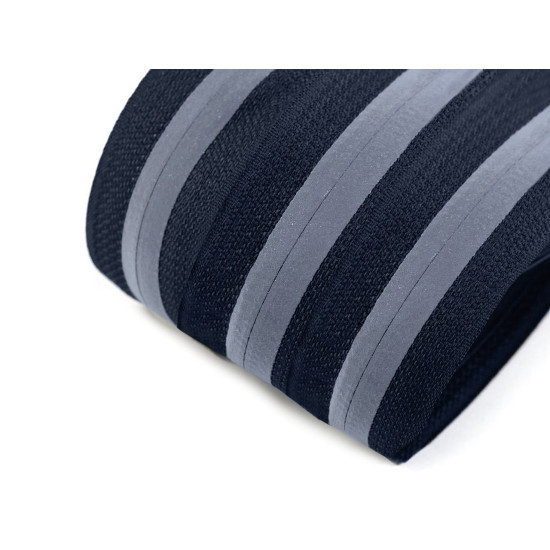 Fermeture éclair continue en nylon invisible réfléchissant no 5 - Bleu fonçé (1 Mètre) Fermeture éclair continue en nylon invisible réfléchissant no 5 - Bleu fonçé (1 Mètre)