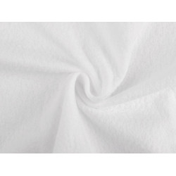 Bavlnený vatelín / rúno 135 g/m² šírka 244 cm freudenberg - Biela (1 Meter)