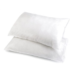 Hollow fiber pillow / pillow pes insert 30x50 cm 350 g - White (2 Pieces)