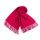 Scarf / shawl of pashmina type with fringes 65x180 cm - Red (4 Pieces) Scarf / shawl of pashmina type with fringes 65x180 cm - Red (4 Pieces)