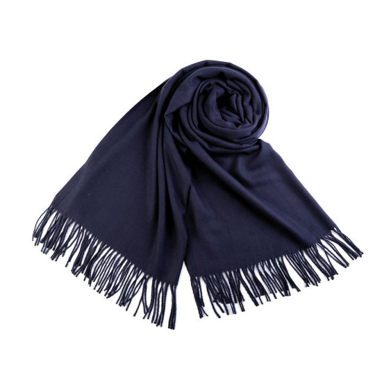 Scarf / shawl of pashmina type with fringes 65x180 cm - Red (4 Pieces) Scarf / shawl of pashmina type with fringes 65x180 cm - Red (4 Pieces)