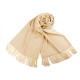 Scarf / shawl of pashmina type with fringes 65x180 cm - Red (4 Pieces) Scarf / shawl of pashmina type with fringes 65x180 cm - Red (4 Pieces)