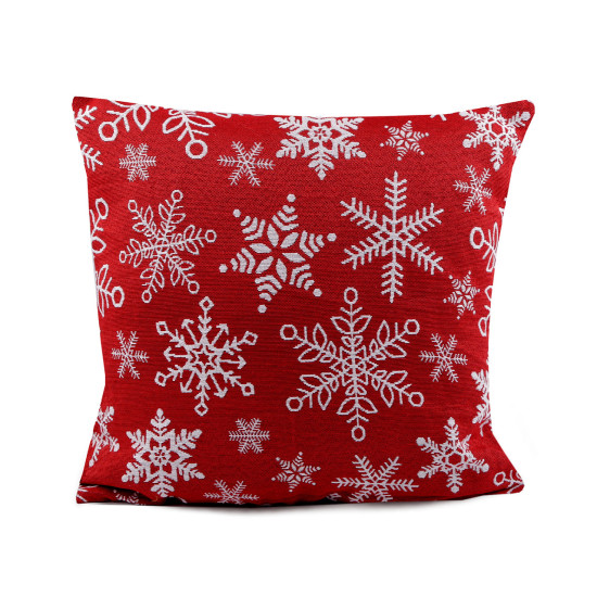 Christmas pillow cover 45x45 cm - Red (4 Pieces)
