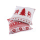 Christmas pillow cover 45x45 cm - Red (4 Pieces)
