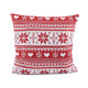 Christmas pillow cover 45x45 cm - Red (4 Pieces)
