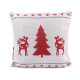 Christmas pillow cover 45x45 cm - Red (4 Pieces)