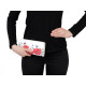 Damen geldbörse blumen 10x19 cm - Schwarz (1 Stück) Damen geldbörse blumen 10x19 cm - Schwarz (1 Stück)