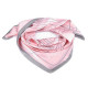 Chusta satynowa 70x70 cm geometryczne wzory - Czarny (10 Sztuki) Chusta satynowa 70x70 cm geometryczne wzory - Czarny (10 Sztuki)