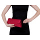 Clutch purse / evening bag - satin - Cream (1 Piece)