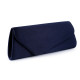Clutch purse / evening bag - satin - Cream (1 Piece)