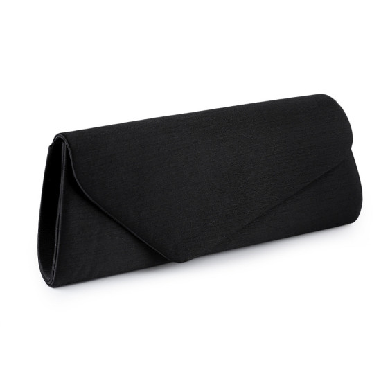 Clutch purse / evening bag - satin - Cream (1 Piece)