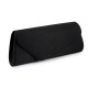 Clutch purse / evening bag - satin - Cream (1 Piece)