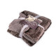Koc baranek 150x200 cm - Bordo (1 Sztuka) Koc baranek 150x200 cm - Bordo (1 Sztuka)
