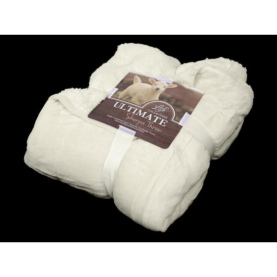 Koc baranek 150x200 cm - Bordo (1 Sztuka) Koc baranek 150x200 cm - Bordo (1 Sztuka)