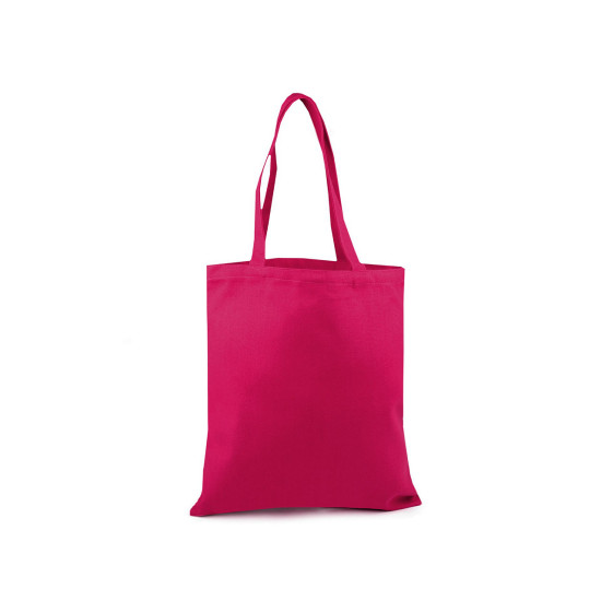 Cotton canvas bag for diy decorating 35x39 cm - Raspberry (1 Piece) Cotton canvas bag for diy decorating 35x39 cm - Raspberry (1 Piece)