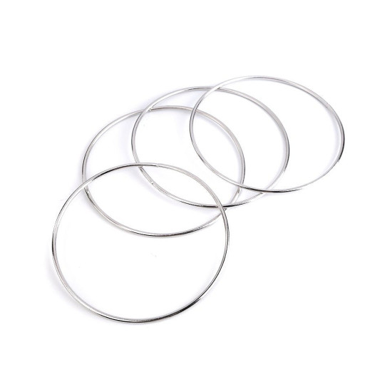 Kółko / obręcz metalowa ø12,6 cm - Różowozłota (1 Sztuka) Kółko / obręcz metalowa ø12,6 cm - Różowozłota (1 Sztuka)