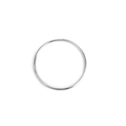 Kółko / obręcz metalowa ø10 cm - Nikiel (30 Sztuki)