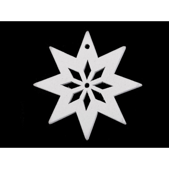 Dekoracje świąteczne śnieżynka, gwiazda, choinka, dzwonek, konik, renifer do zawieszenia / do przyklejenia - White (72 Sztuki) Dekoracje świąteczne śnieżynka, gwiazda, choinka, dzwonek, konik, renifer do zawieszenia / do przyklejenia - White (72 Sztuki)