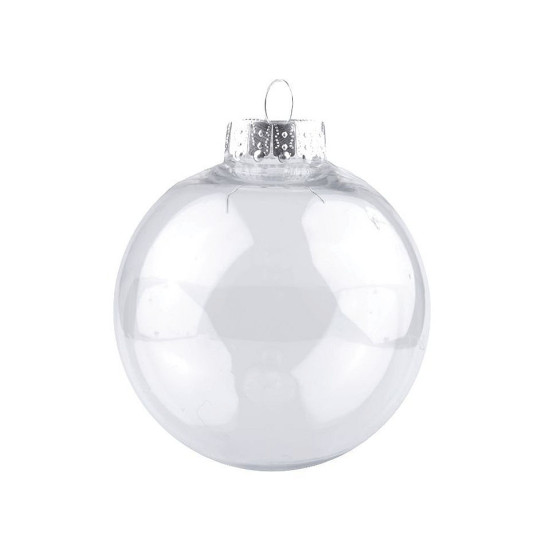 Bombka przezroczysta ø10 cm - Transparent (2 Sztuki) Bombka przezroczysta ø10 cm - Transparent (2 Sztuki)