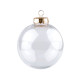 Bombka przezroczysta ø10 cm - Transparent (2 Sztuki) Bombka przezroczysta ø10 cm - Transparent (2 Sztuki)